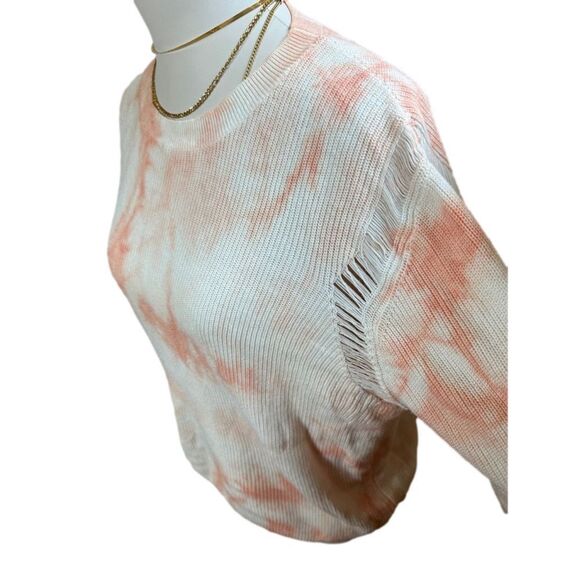 Fate pull over Sweater - Orange Tie Dye - Size L - Picture 4 of 11